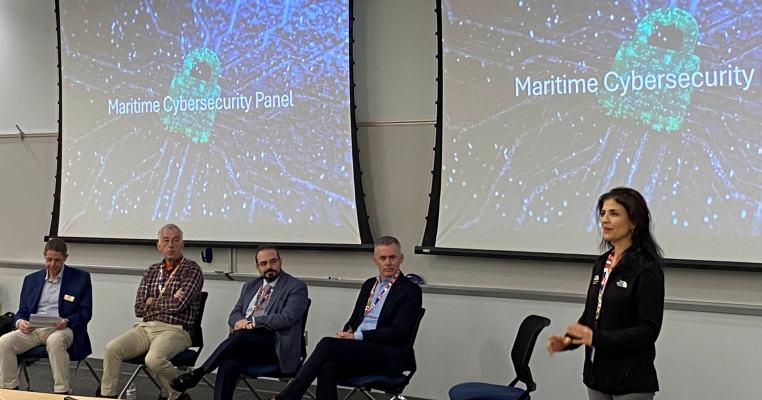 Aybars Oruc in Maritime Cybersecurity Panel